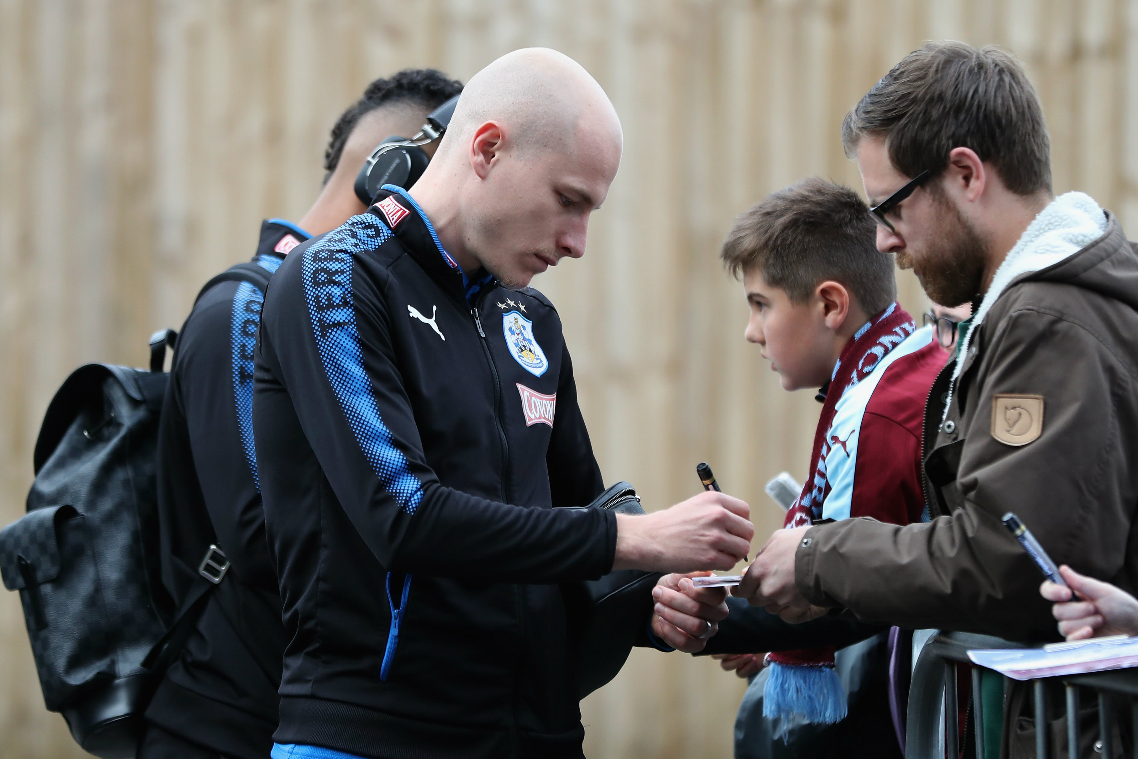 Aaron Mooy has become a fan favourite at Huddersfield Town.