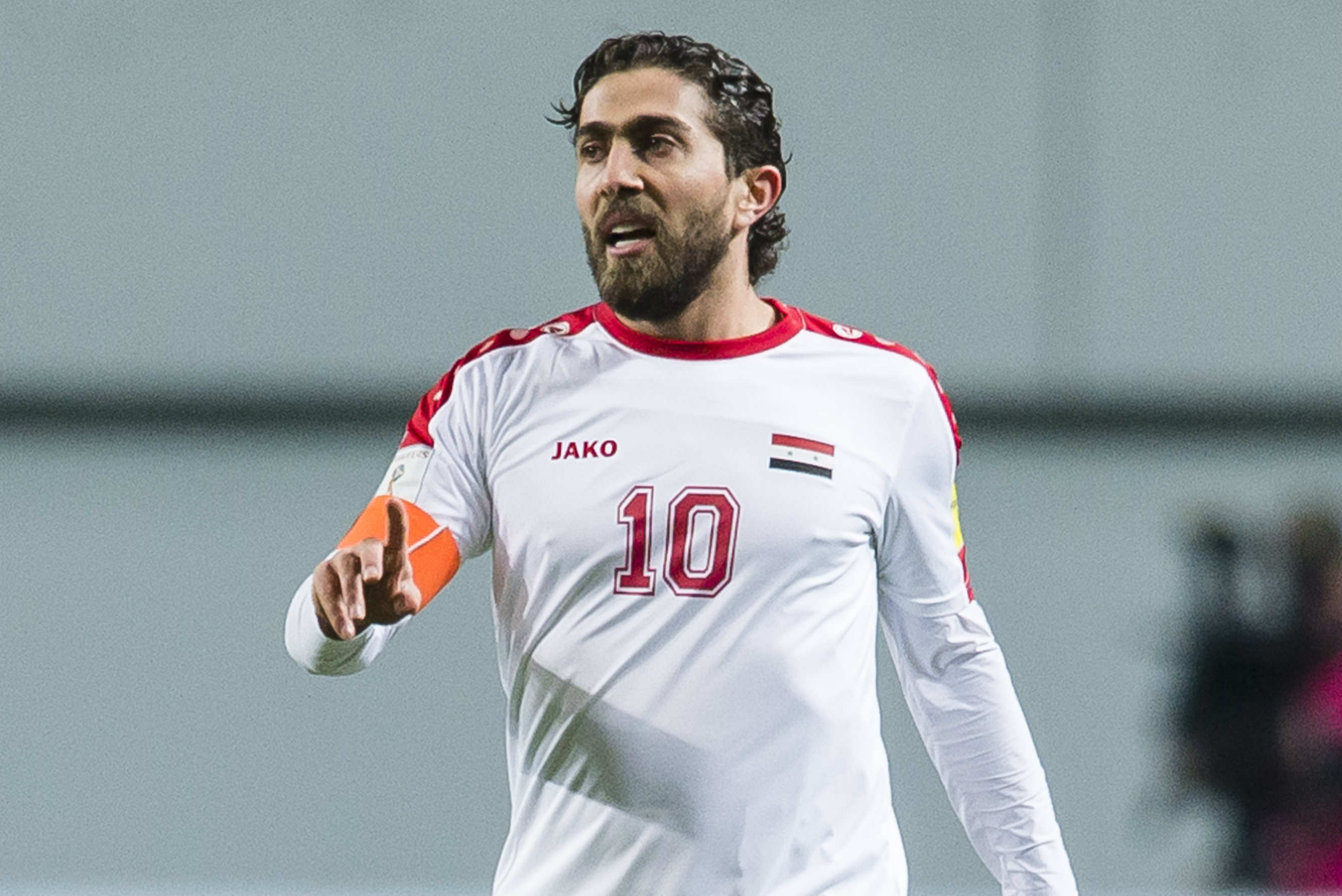 Firas Khatib looms as a key man for Syria against the Caltex Socceroos.