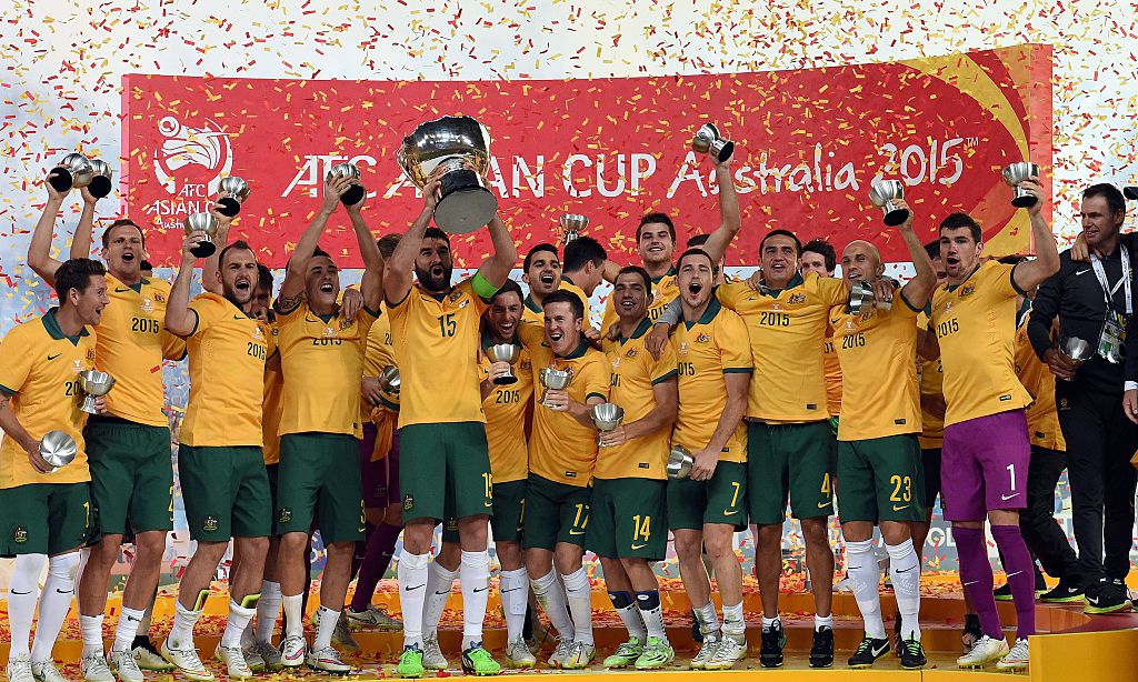 Australia Socceroos Asian Cup 2015 trophy Jedinak