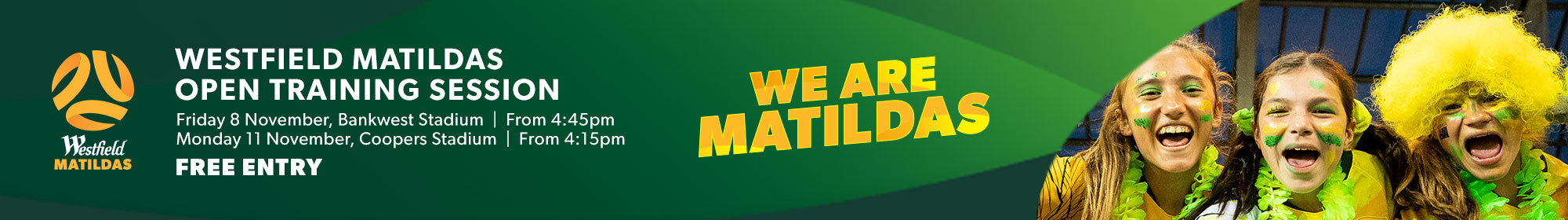 Matildas Opening Training Session