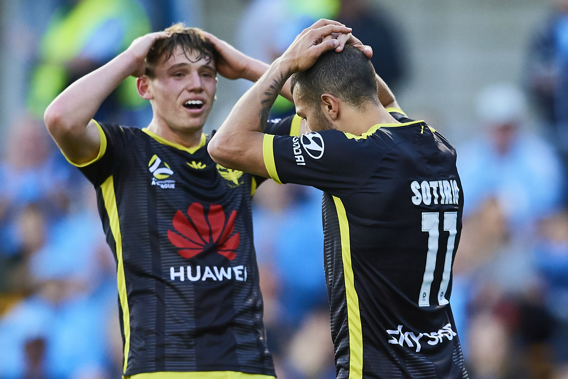 Wellington Phoenix players disappointed