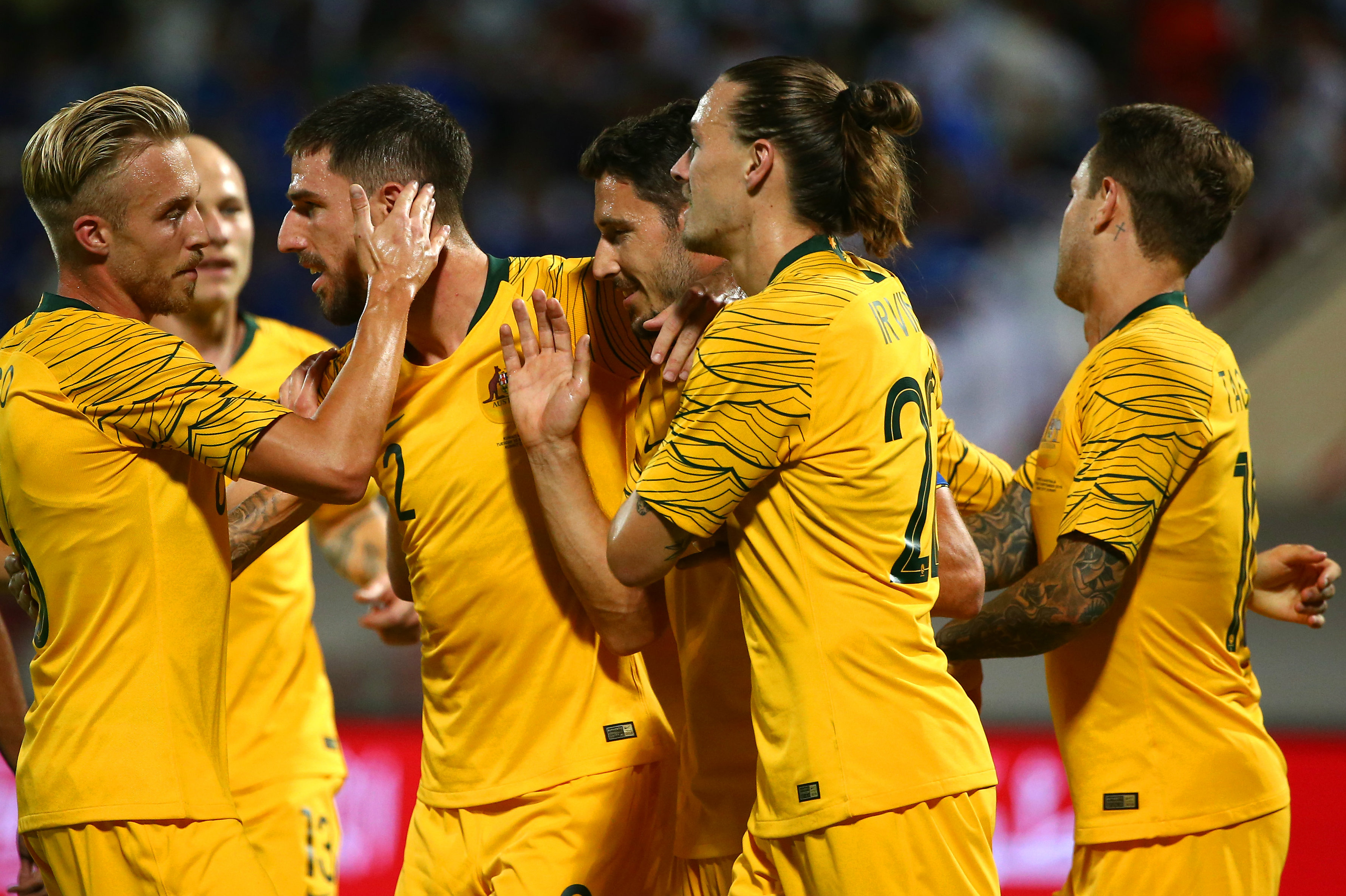 Socceroos celebrate