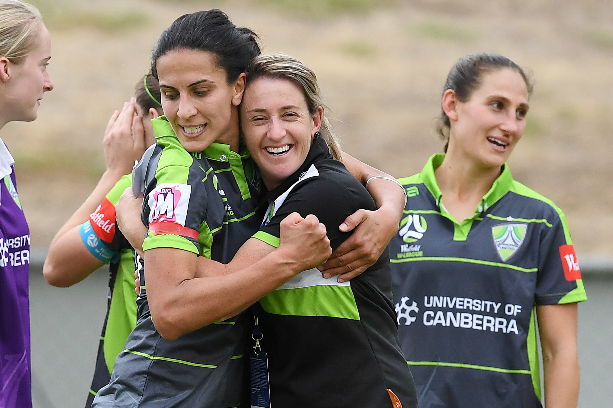 Leena Khamis says her relationship with Heather Garriock was a big reason for her move to Canberra