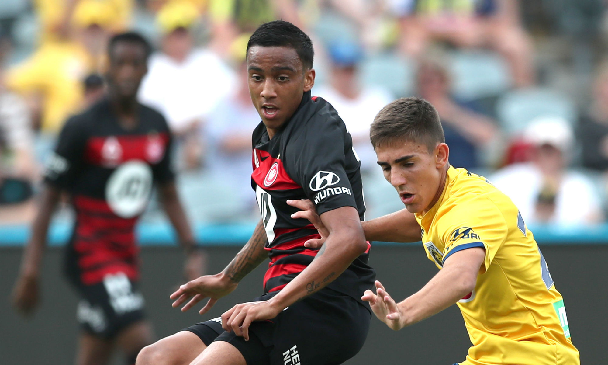 Keanu Baccus returned to the Western Sydney Wanderers line up in Sunday's 3-1 win in the Central Coast.