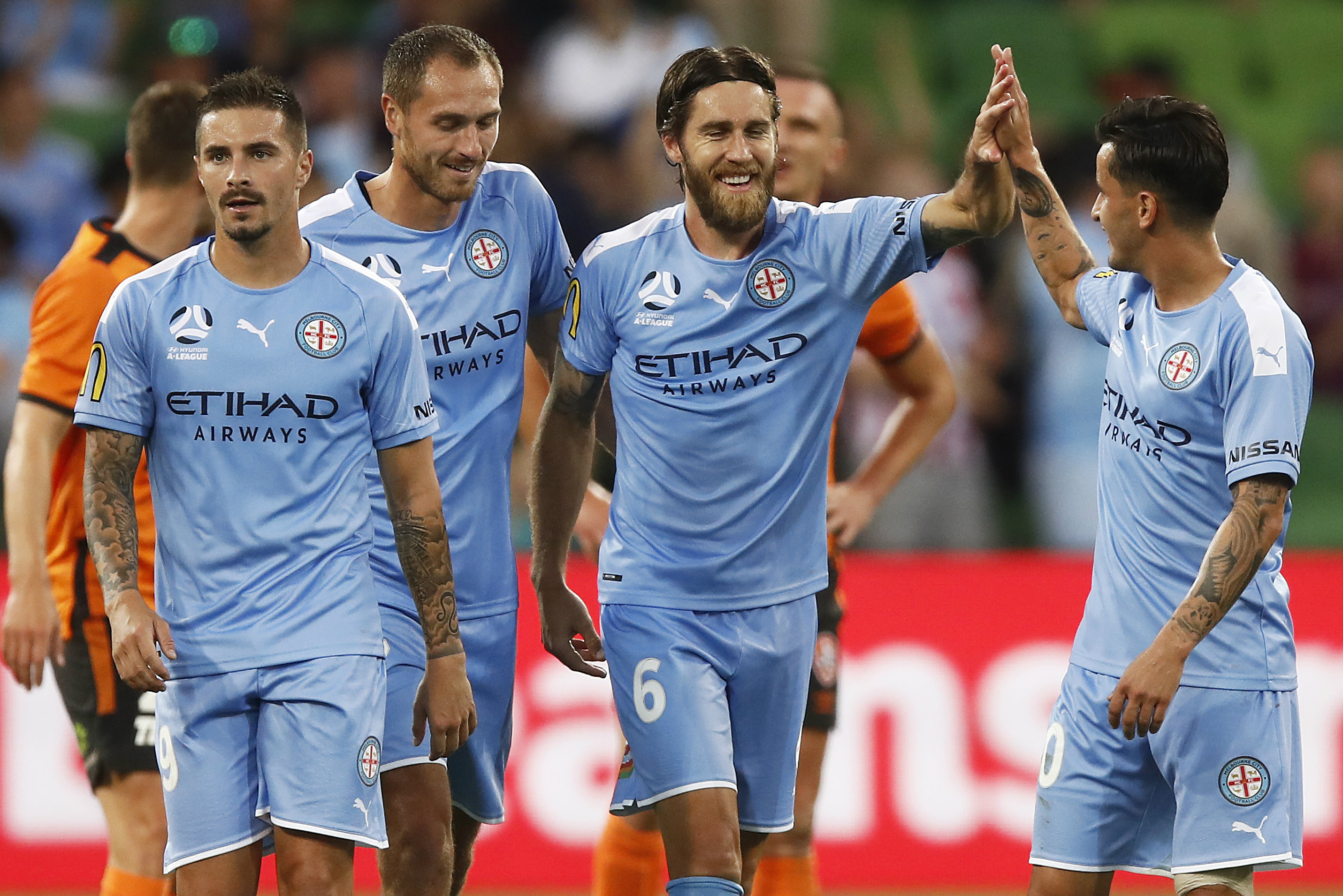 Josh Brillante; City celebrate