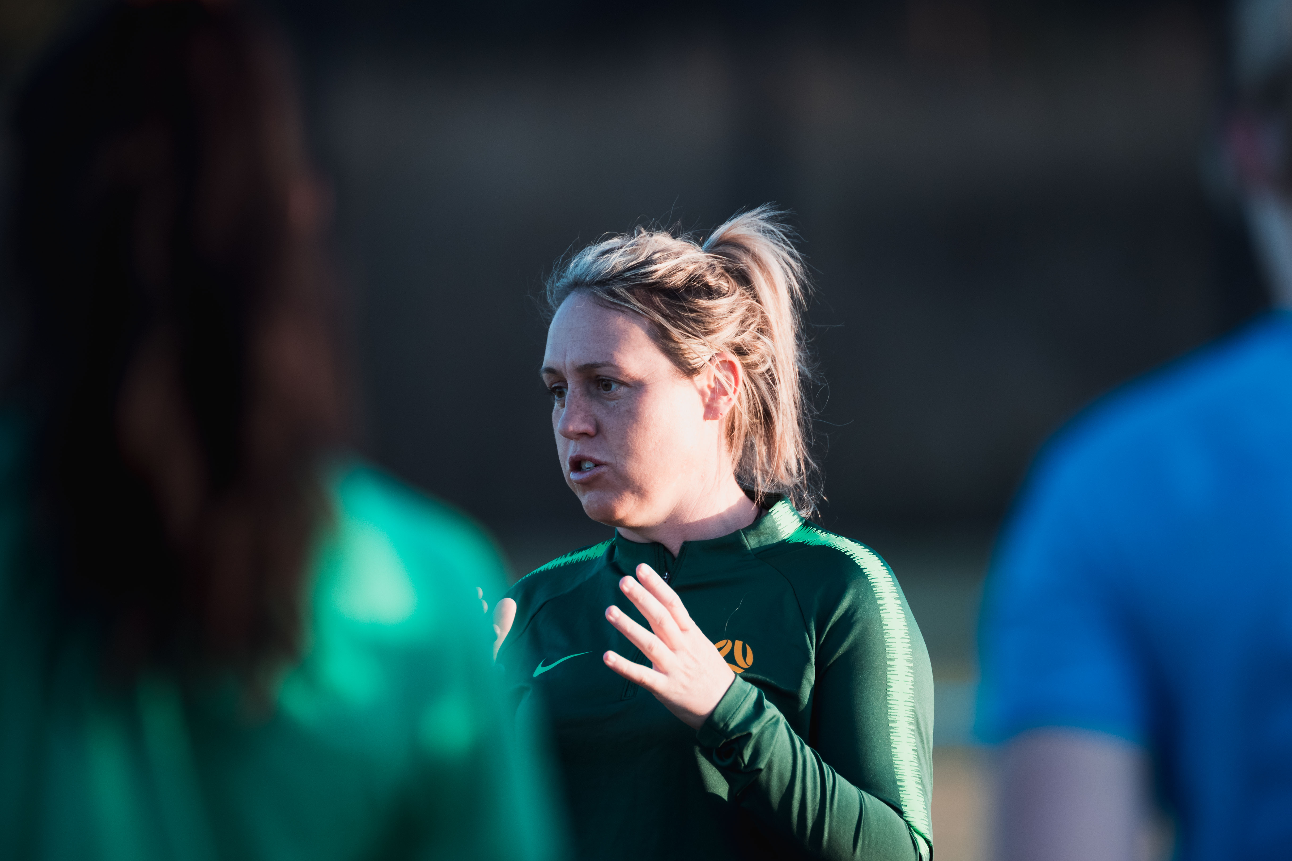 Leah Blayney coaching