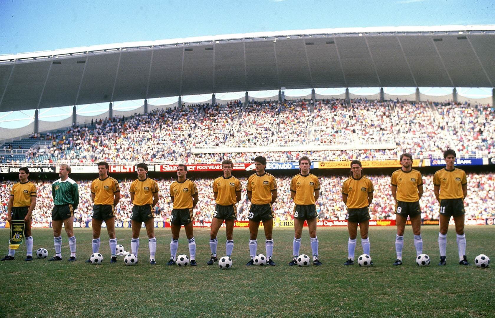 Socceroos 1988 gold cup vs argentina