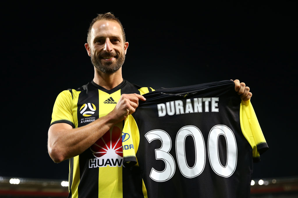 Andrew Durante, Wellington Phoenix, 300 games