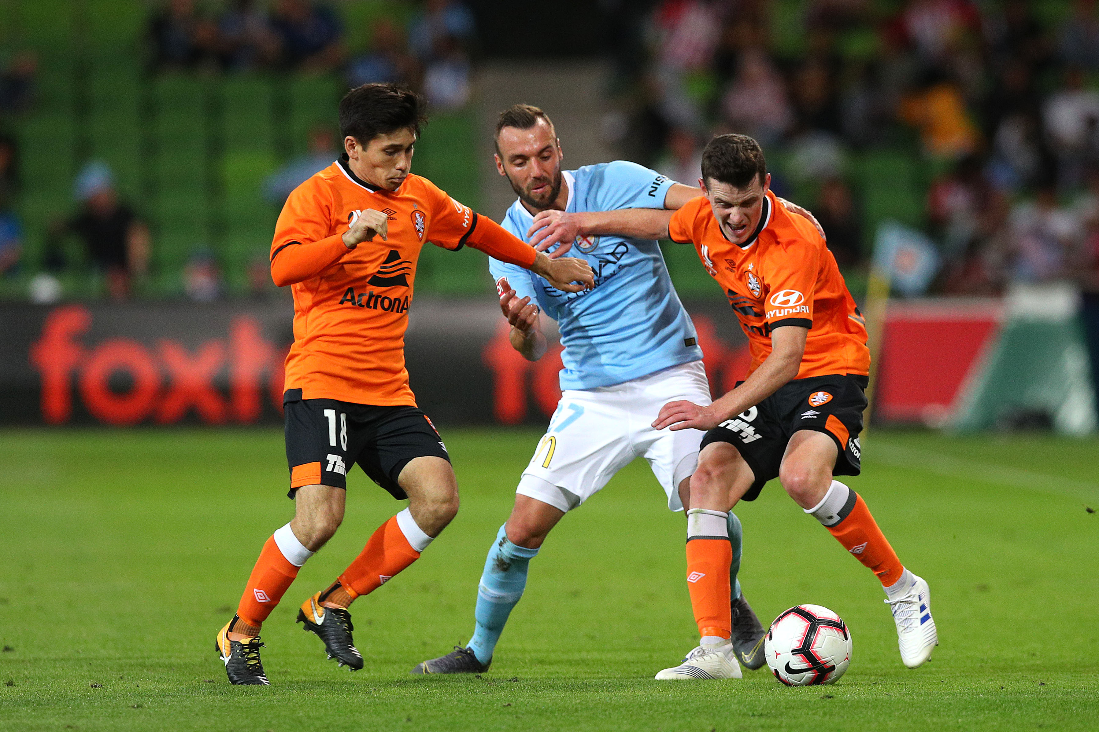 Berenguer led the Roar on a merry dance at AAMI Park