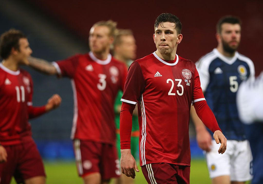 Pierre-Emile Hojbjerg has not made the cut for Denmark