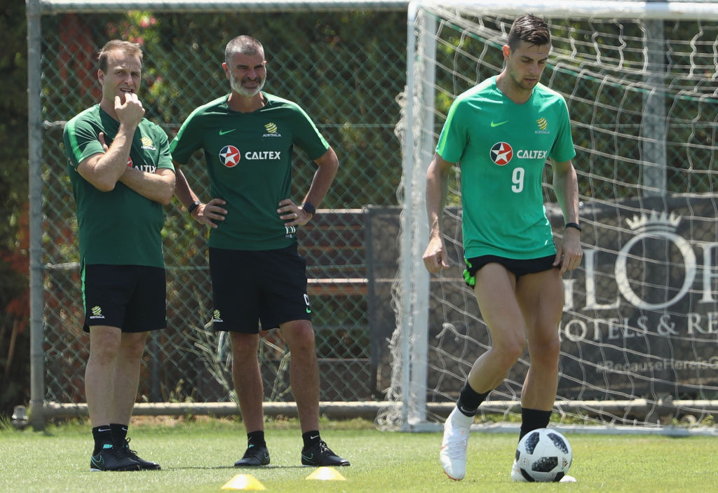Tomi Juric trained with the group and did solo work on Monday.