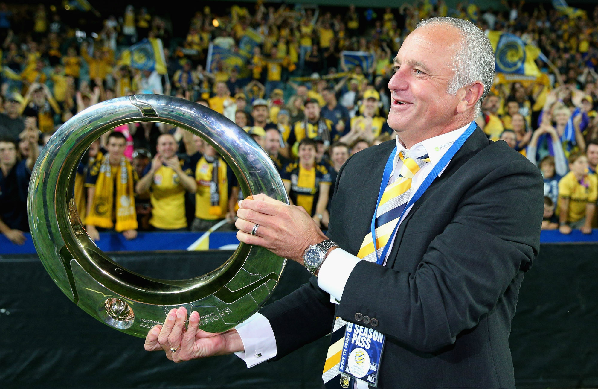 Graham Arnold Mariners Grand Final