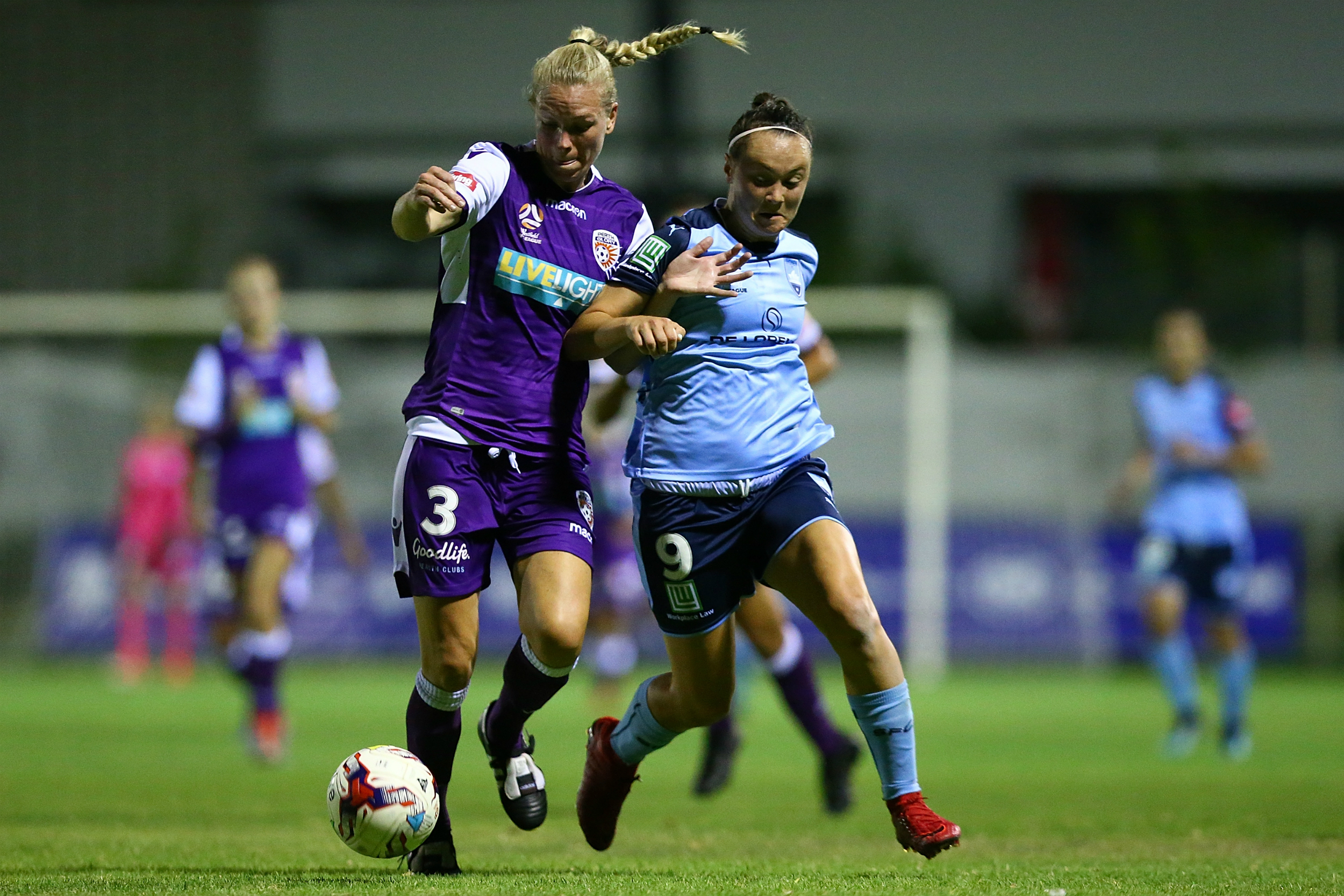 Kim Carroll and Caitlin Foord