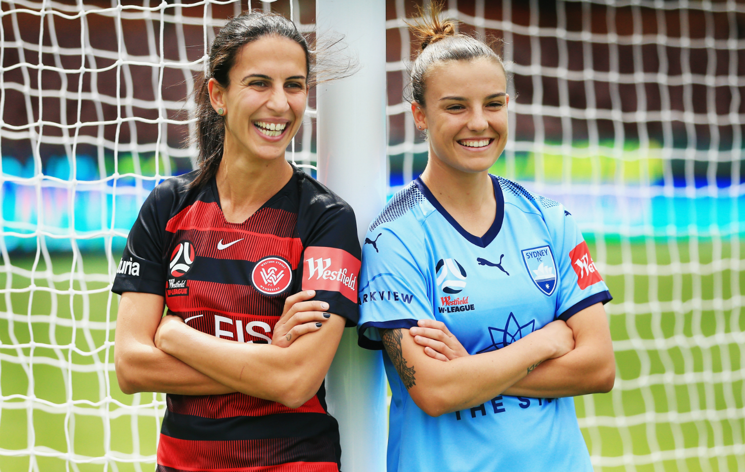 Leena Khamis and Chloe Logarzo