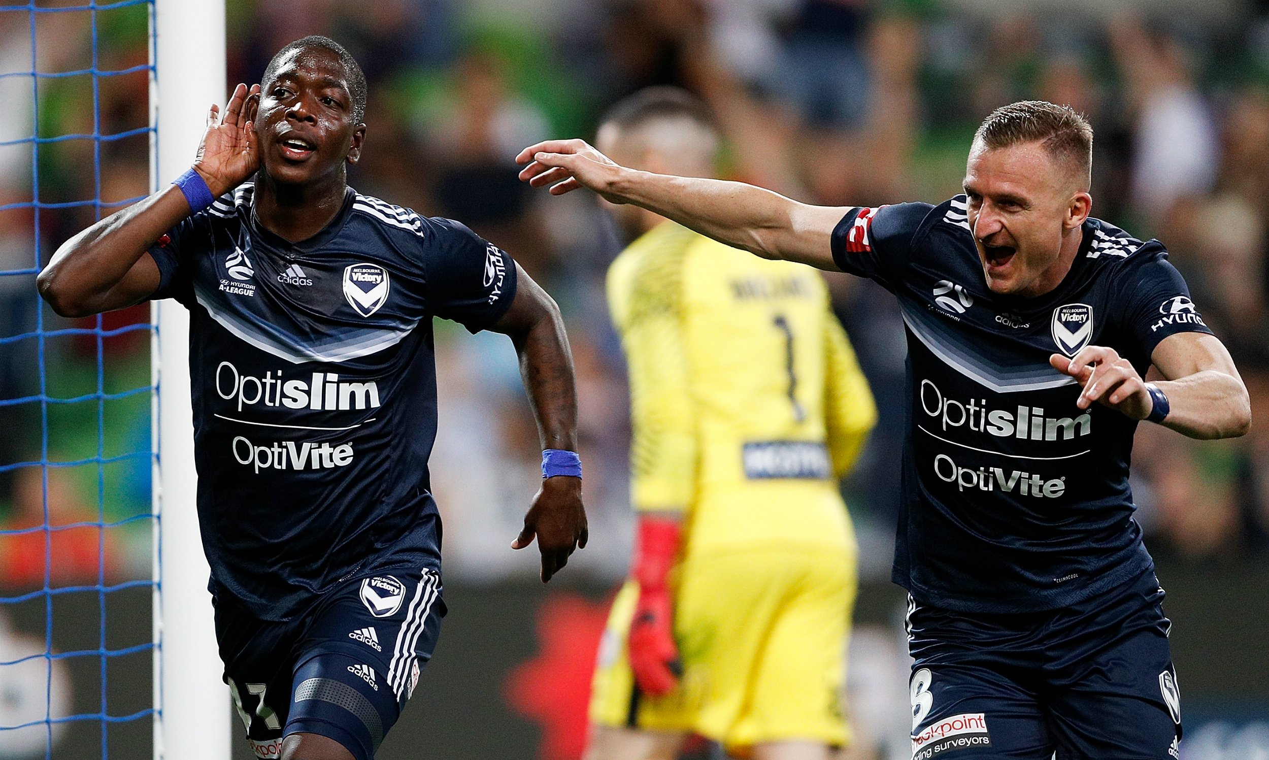Leroy George and Besart Berisha