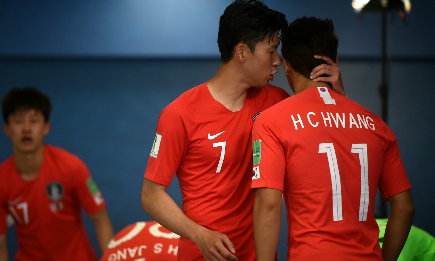 Son Heung-min and Hwang Hee-chan
