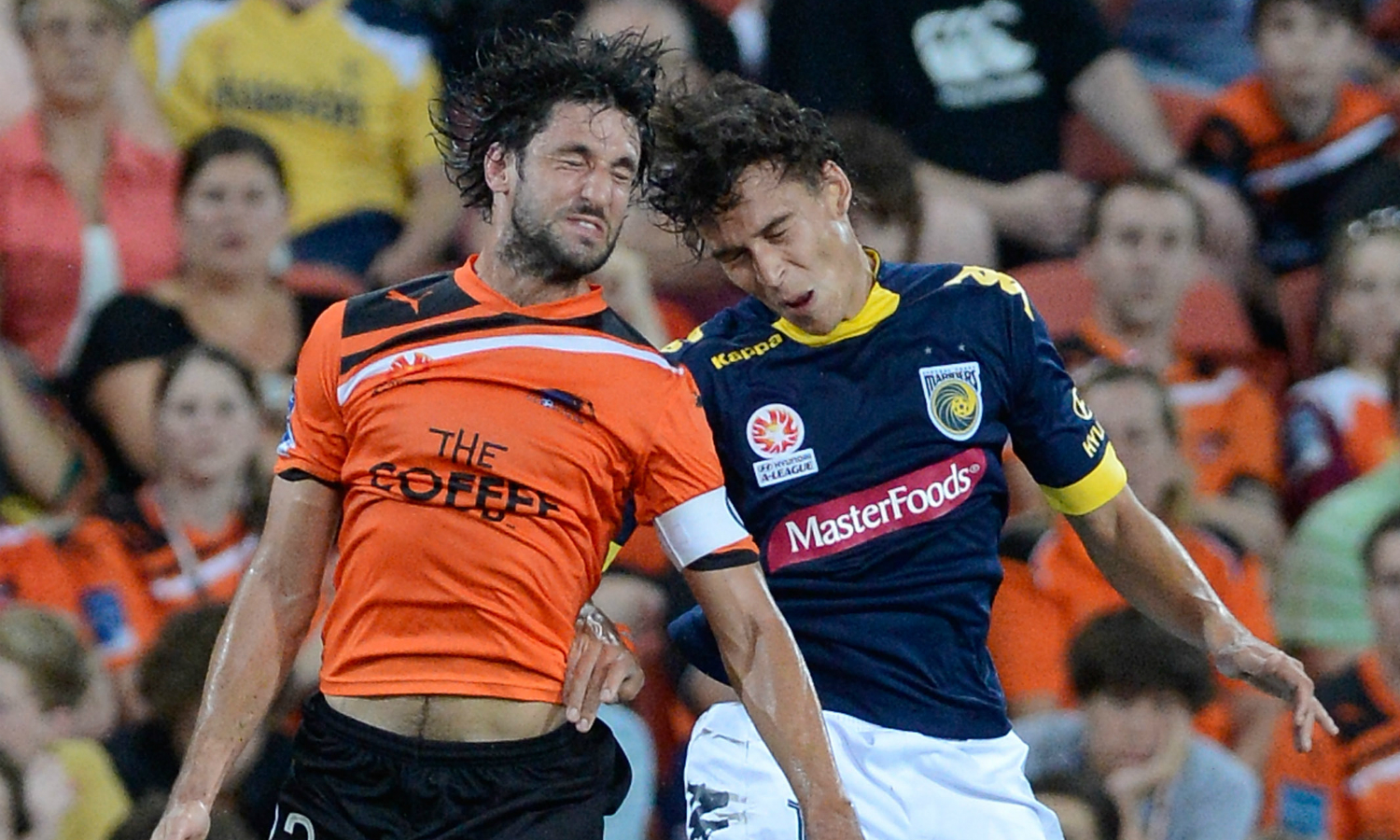 Thomas Broich and Trent Sainsbury