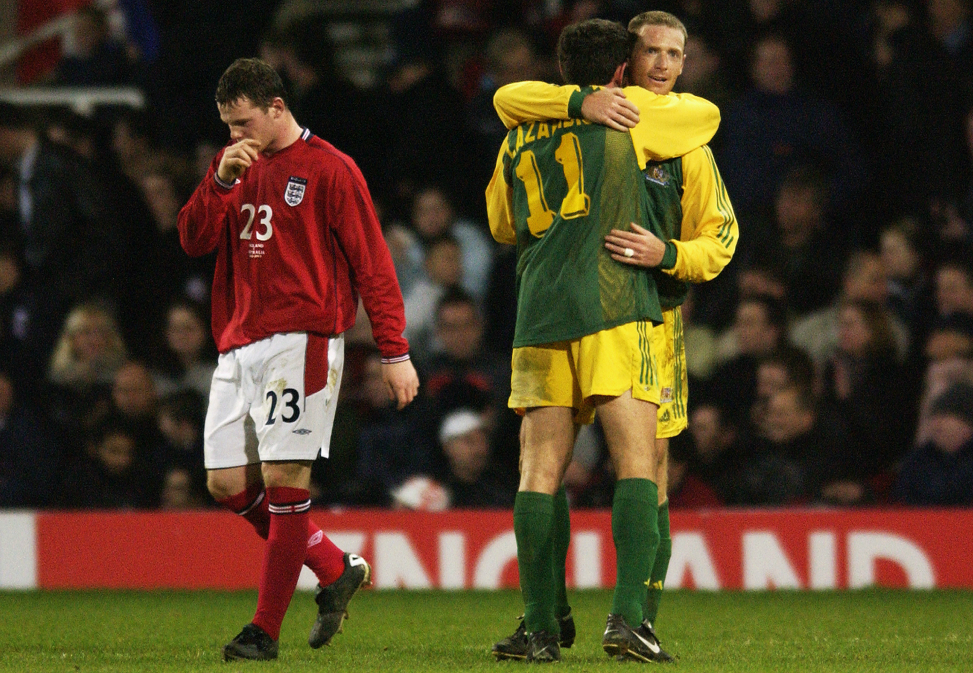 Wayne Rooney England Socceroos