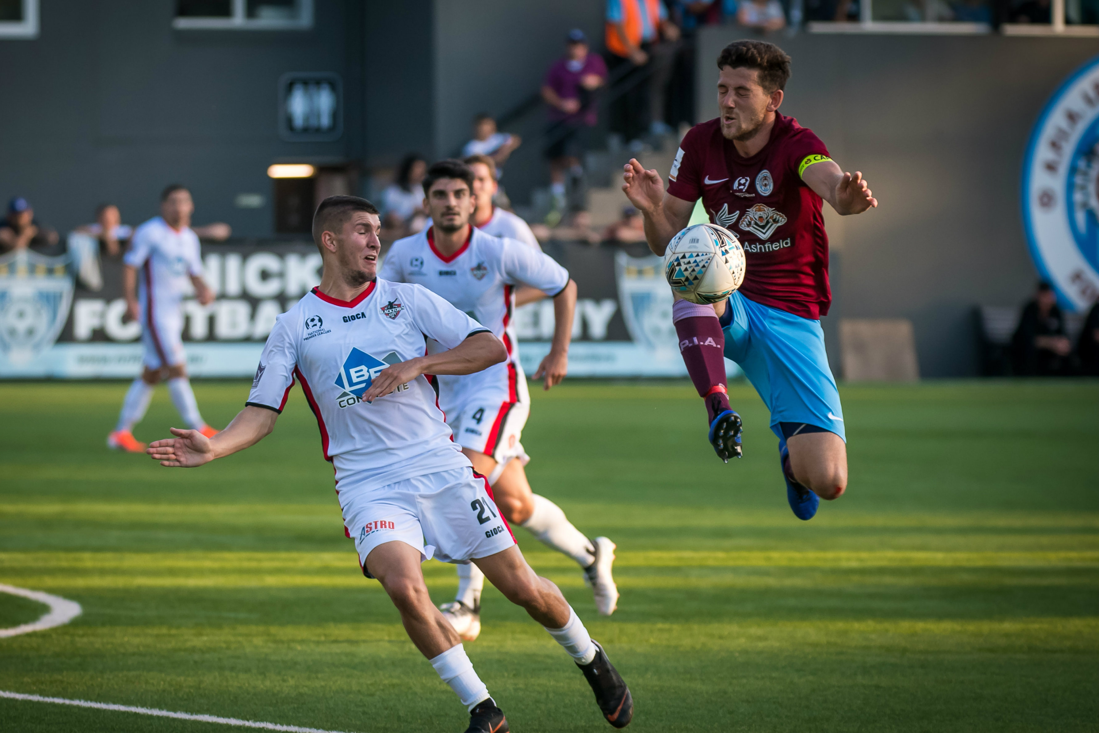 APIA Leichhardt and Blacktown played out a 1-1 draw at Lambert Park