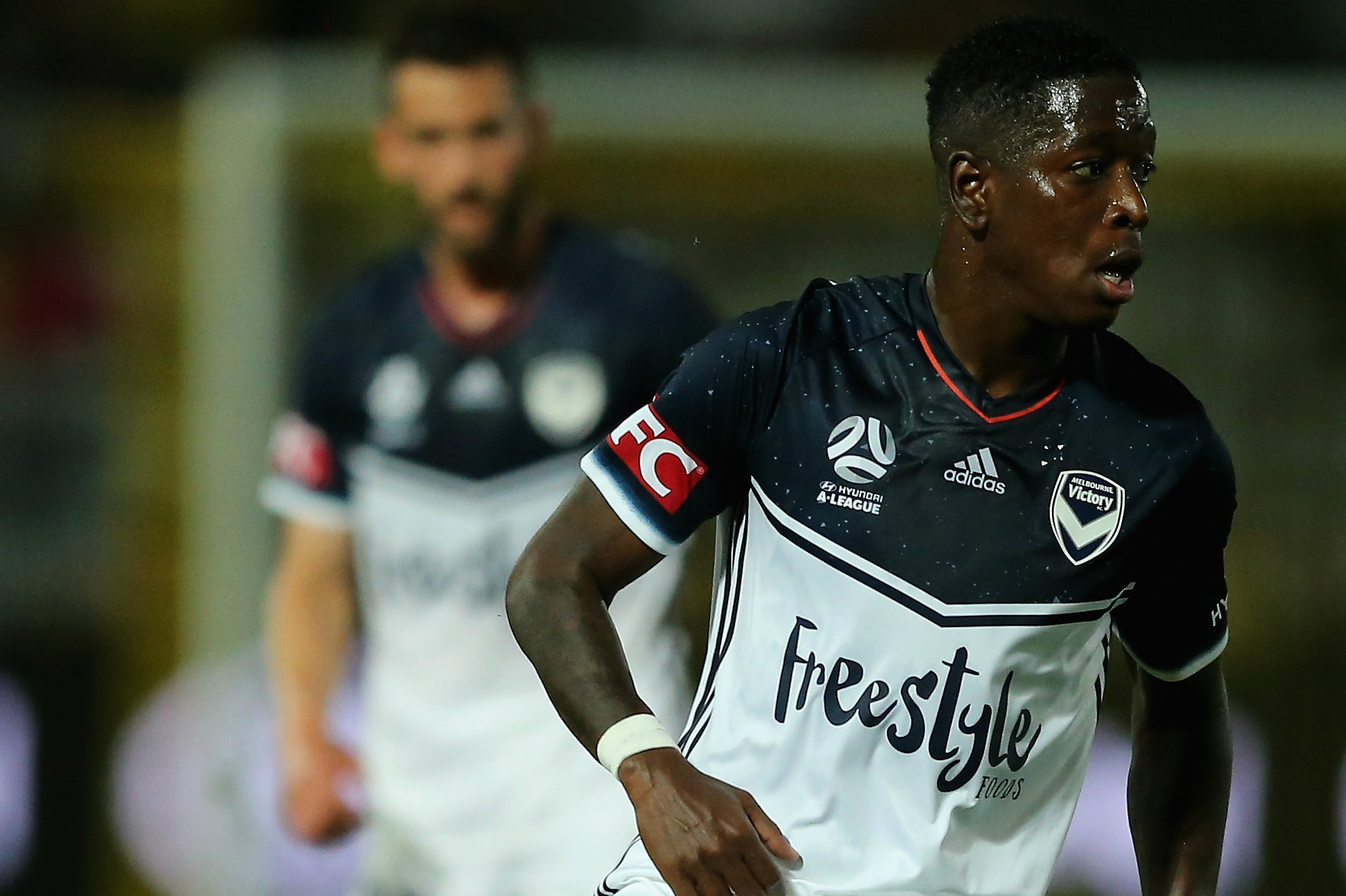 Victory attacker Leroy George
