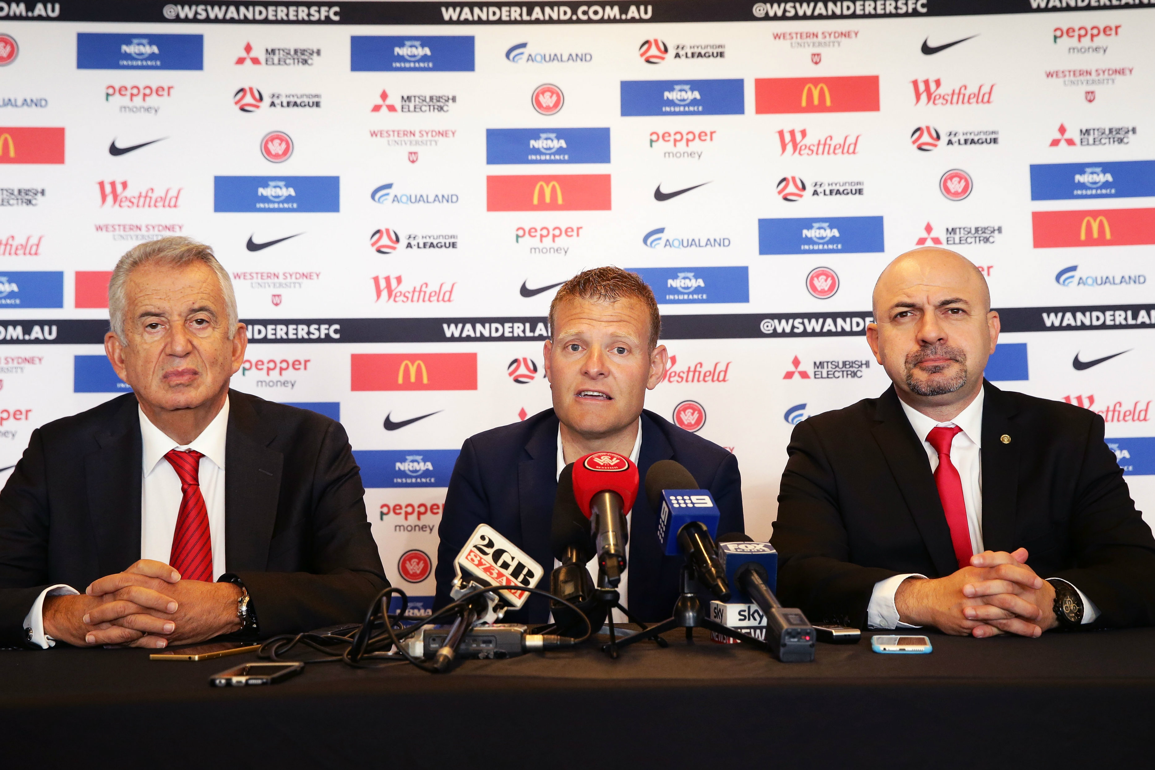 Josep Gombau unveiled as the new Wanderers boss.