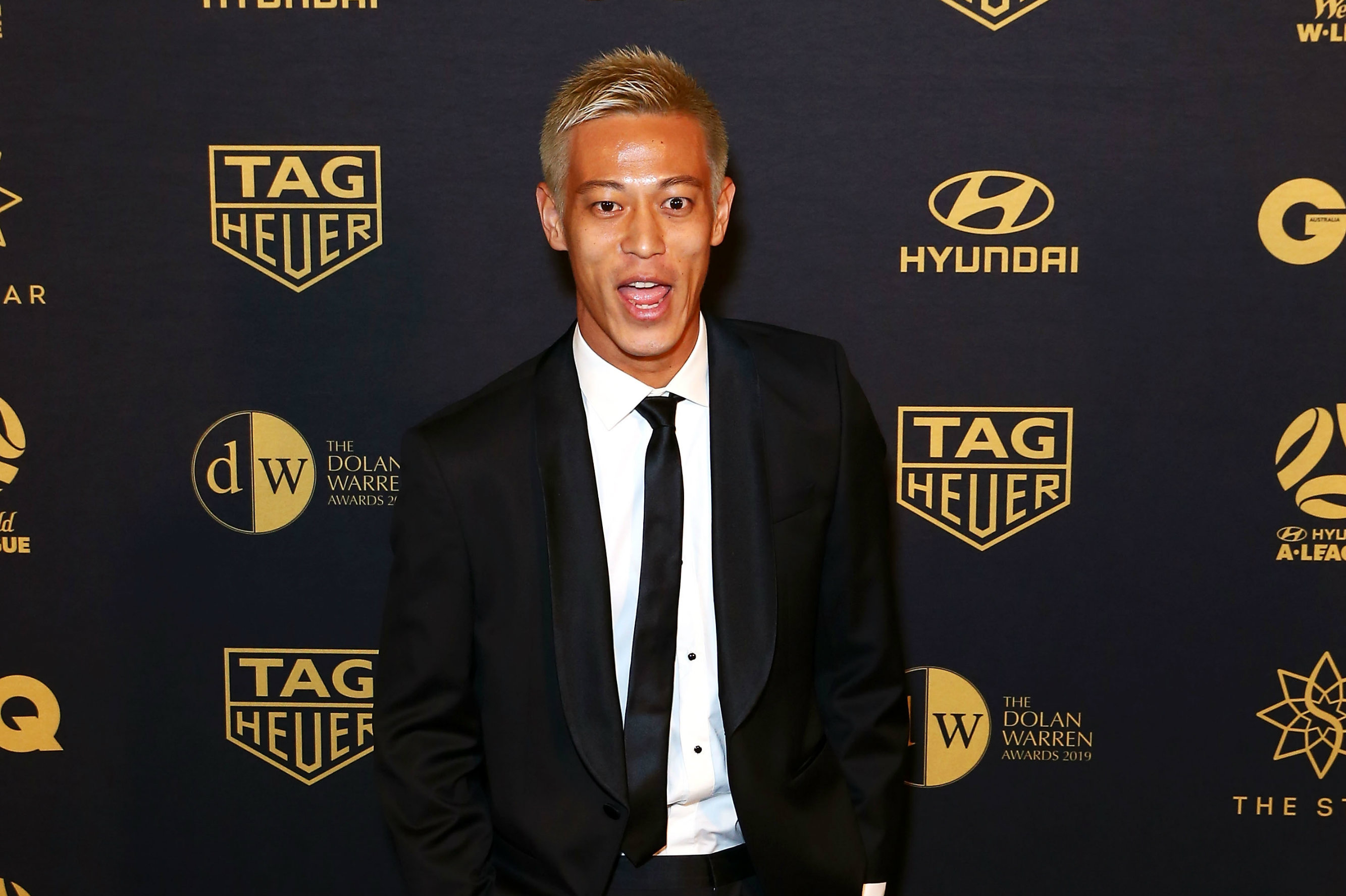 Melbourne Victory's Japanese star Keisuke Honda