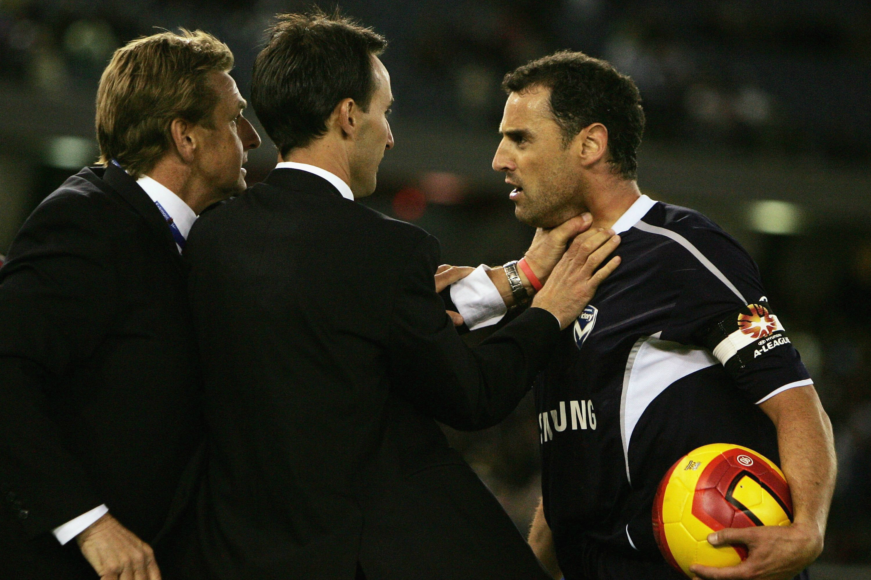 The infamous incident involved Josh Kosmina and Kevin Muscat