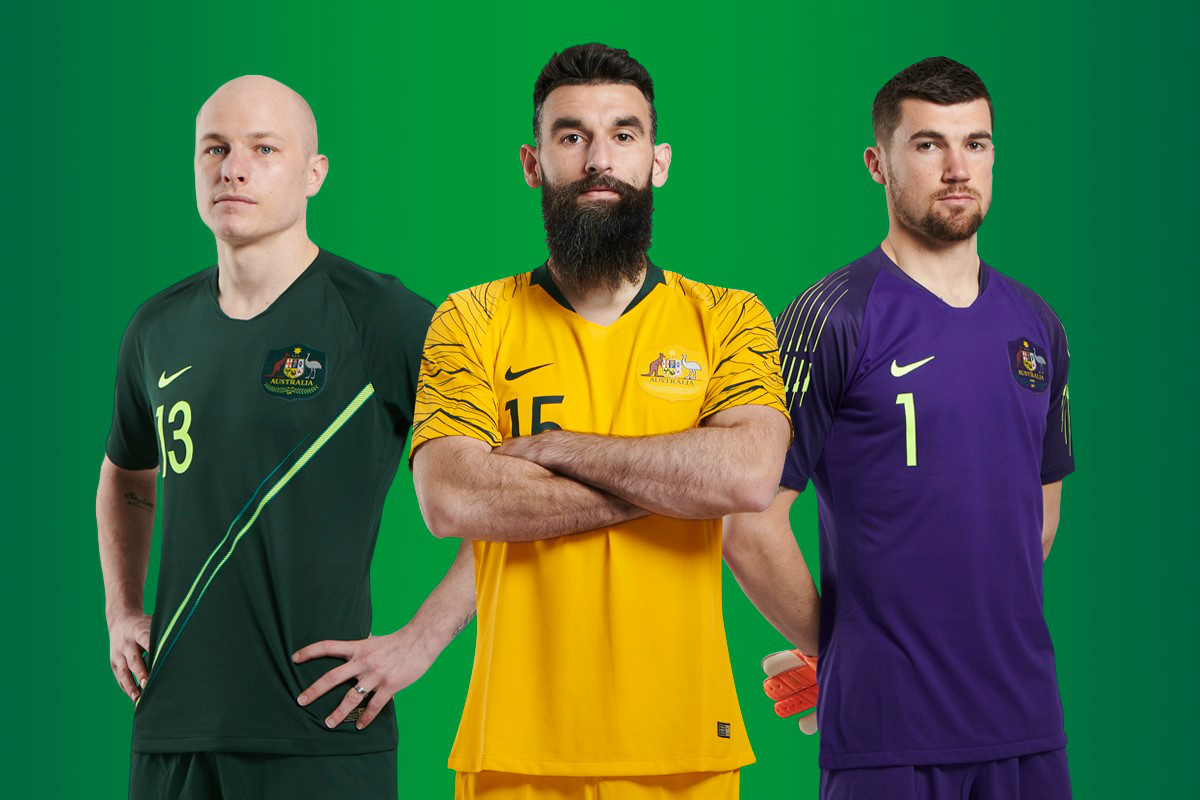 New Caltex Socceroos kit