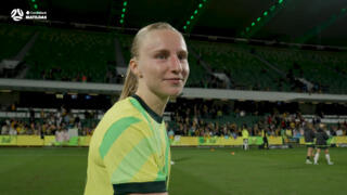 Holly Mac reacts to her debut goal 🥅⚽️ | My Football