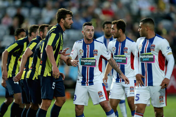 The Hyundai A-League returned with a bang in the Mariners v Jets clash.