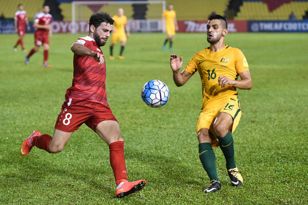 Aziz Behich is confident the Caltex Socceroos will score goals in Sydney against Syria.
