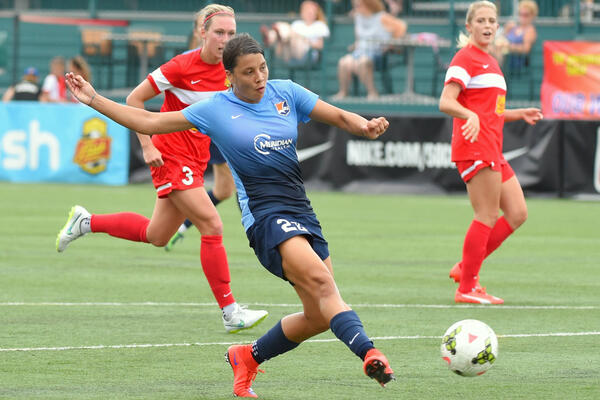 Sam Kerr has been named in the NWSL Team of the  Year.