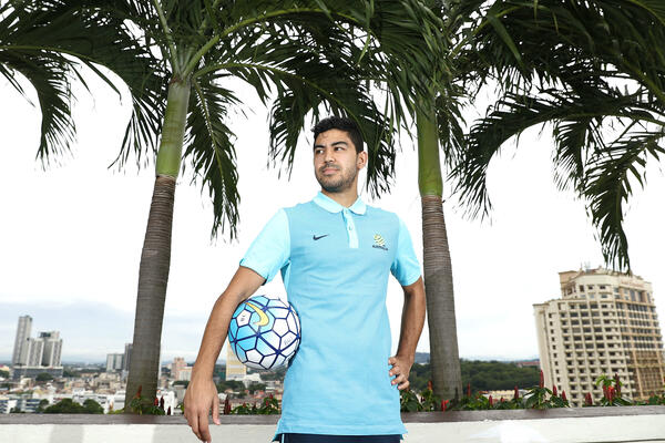 Massimo Luongo admits it will be a nerve-wracking playoff against Syria.