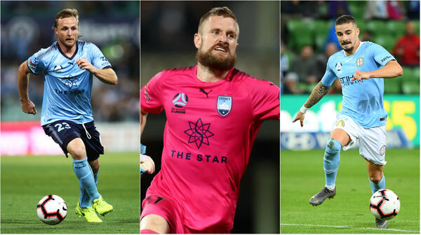 A-League Socceroos: Grant, Redmayne, Maclaren