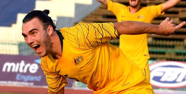 Nick D'Agostino is one of 24 players selected for Gary van Egmond's Australia U-23 side to take on New Zealand