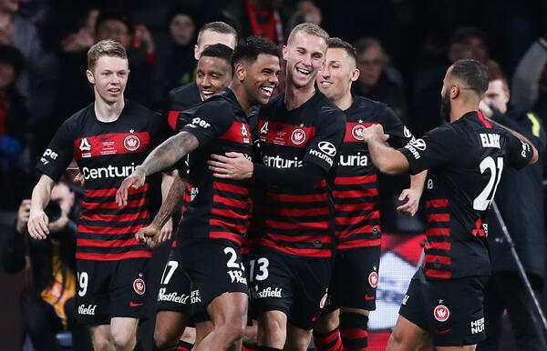 Western Sydney Wanderers celebrate