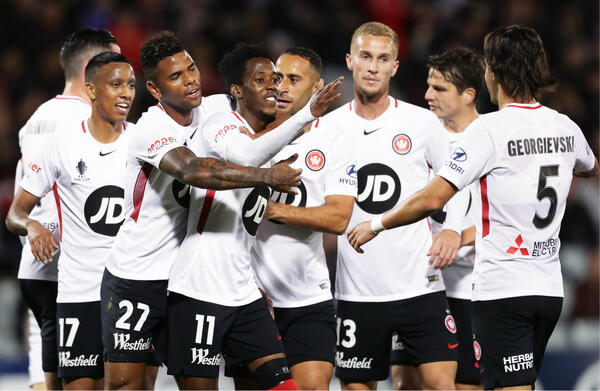 Western Sydney Wanderers celebrate