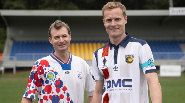 The Mariners have launched an iconic throwback kit for Wednesday's FFA Cup clash