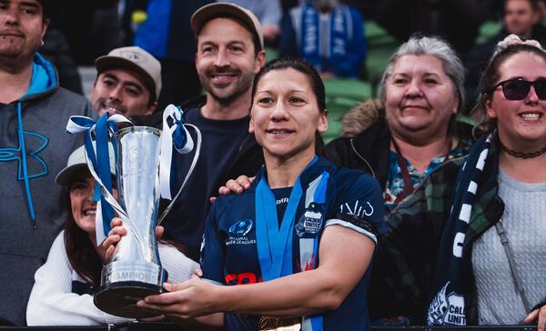 The courage of Aleksandra Sinclair shone through on Sunday 