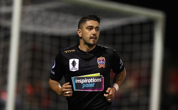 Dimitri Petratos will be a key man again for Newcastle Jets in 2019/20