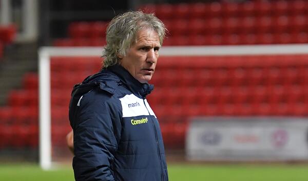 Verbeek was not a happy man after Tuesday's Quarter Finals