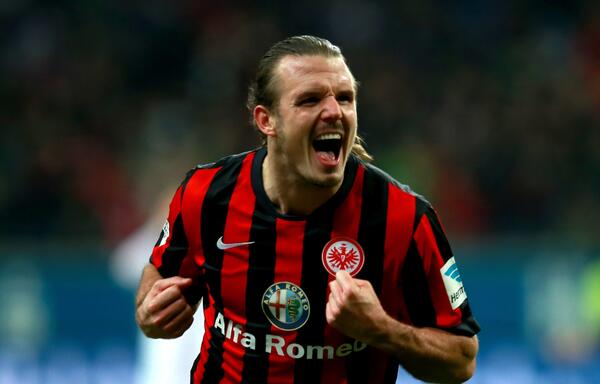German striker Alexander Meier has signed for the Wanderers