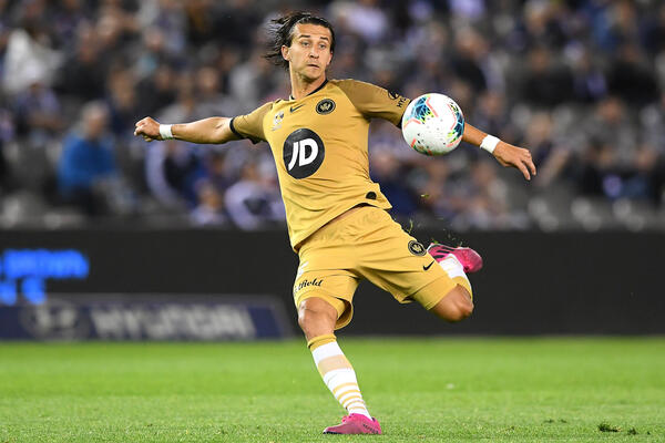 Daniel Georgievski was brilliant as the Wanderers upset Victory on Friday night