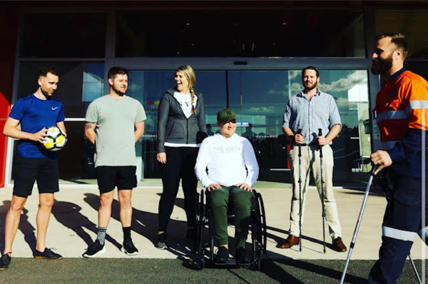 Moving mountains: Jets fans walk to F3 Derby to help mate’s cause