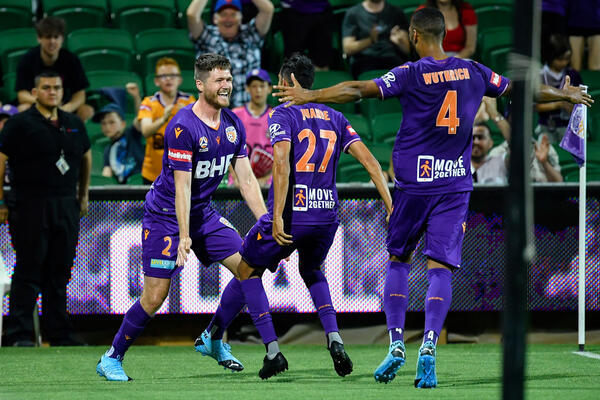 Celebrations were raucous as Grant grabbed Glory's second