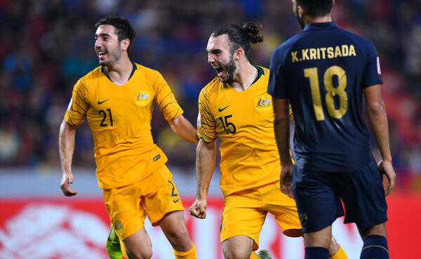 AFC U-23's win v Thailand