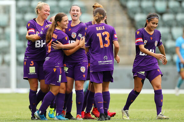 Perth Glory celebrate