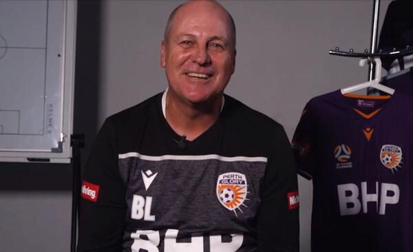 Glory kit man Brett Lambert