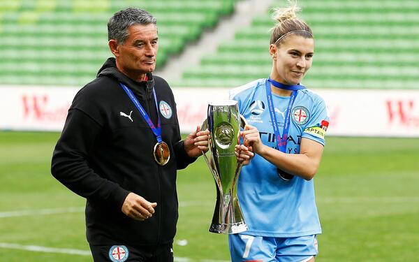 Rado Vidosic and Steph Catley
