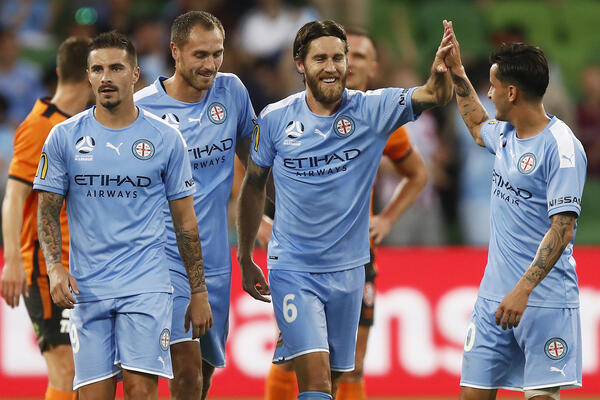 Josh Brillante; City celebrate